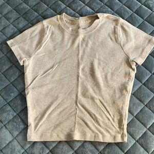 Hollister Beige Short Sleeve Tee